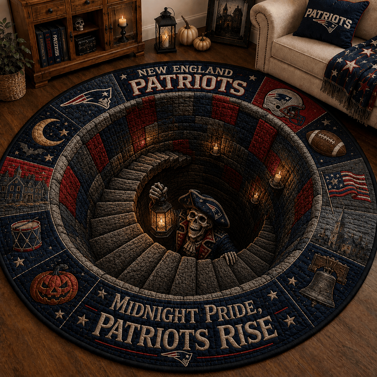 NEP Quilted Round Mat HQH