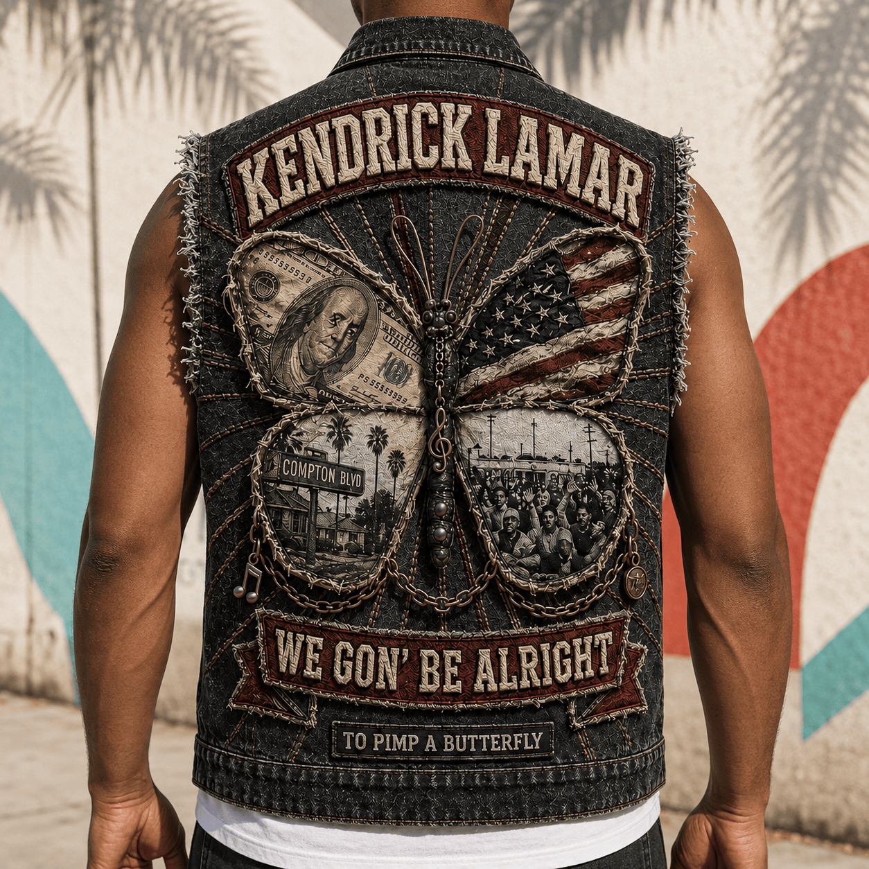 KDL PREMIUM DENIM VEST NTVA