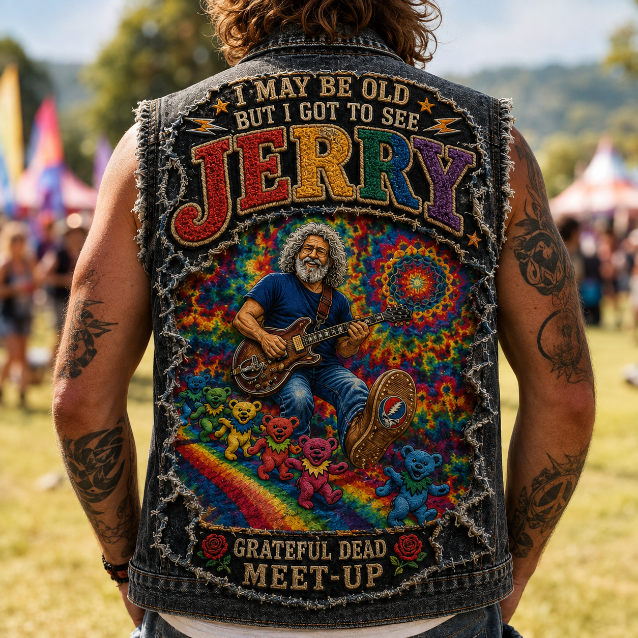 GRFD PREMIUM DENIM VEST NVH
