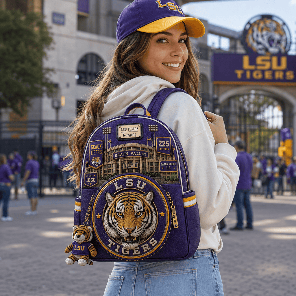 Premium LSU Backpack NHVH